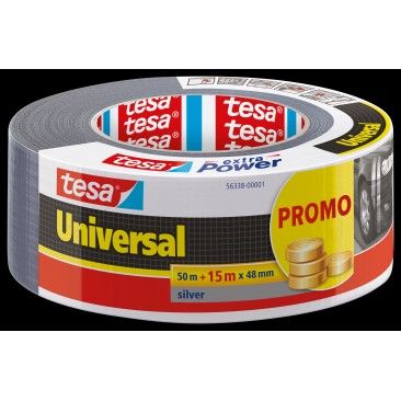 Fita reparao Universal Extra Power 48mm x 50m + oferta 15m Cinza