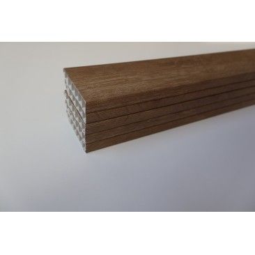 Pack 5 Rodaps PVC Alveolar Cottage 2500x70x15mm