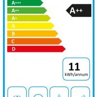 Chaminé 60cm Preta Candy Chaminé 60cm Preta Candy