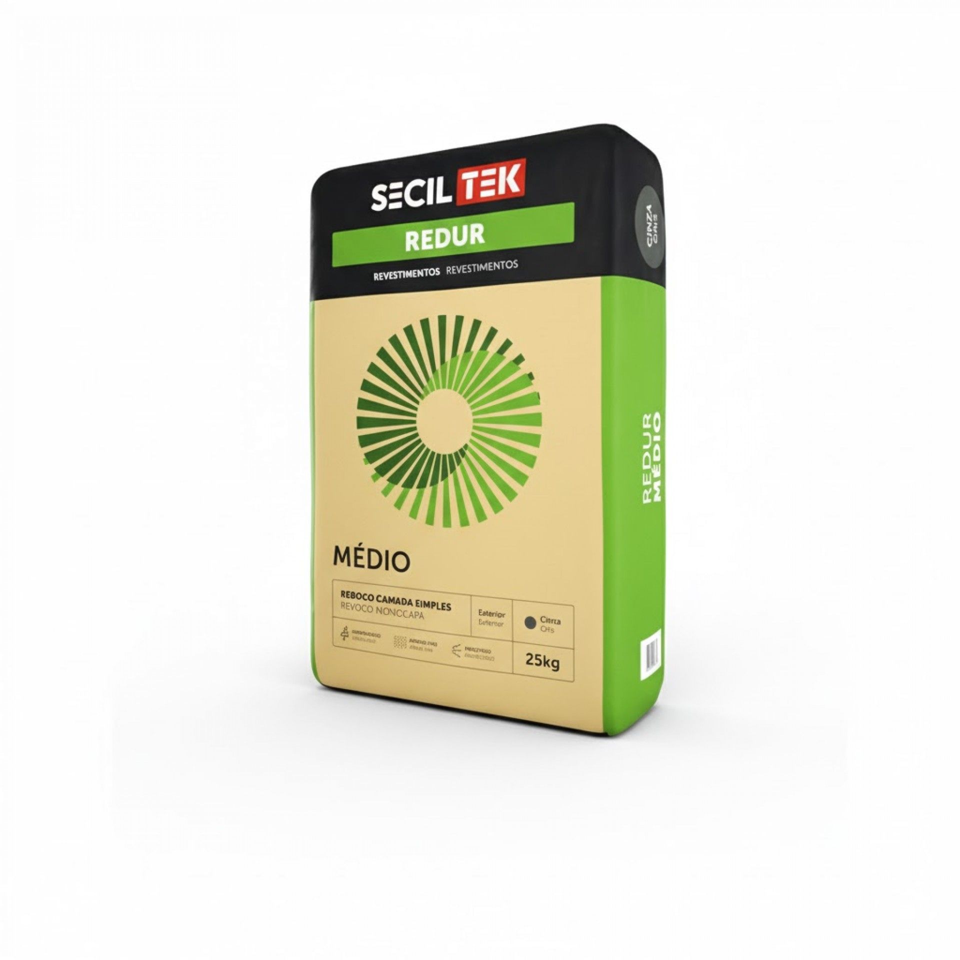 Reboco Redur Medio Exterior 25kg