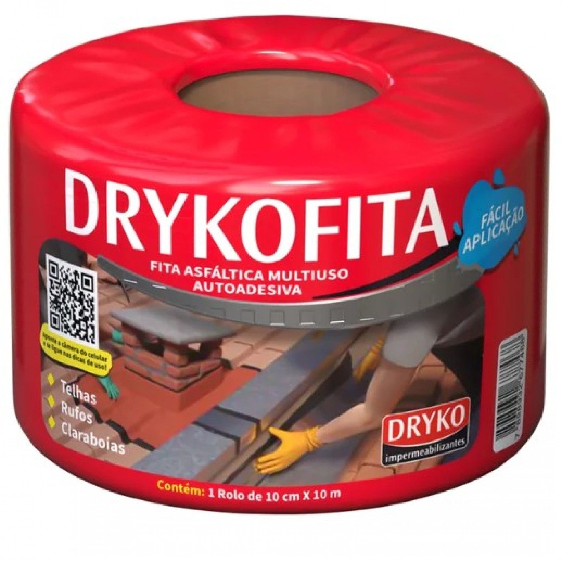 Adesivo Betuminoso 10cmx10m Aluminio