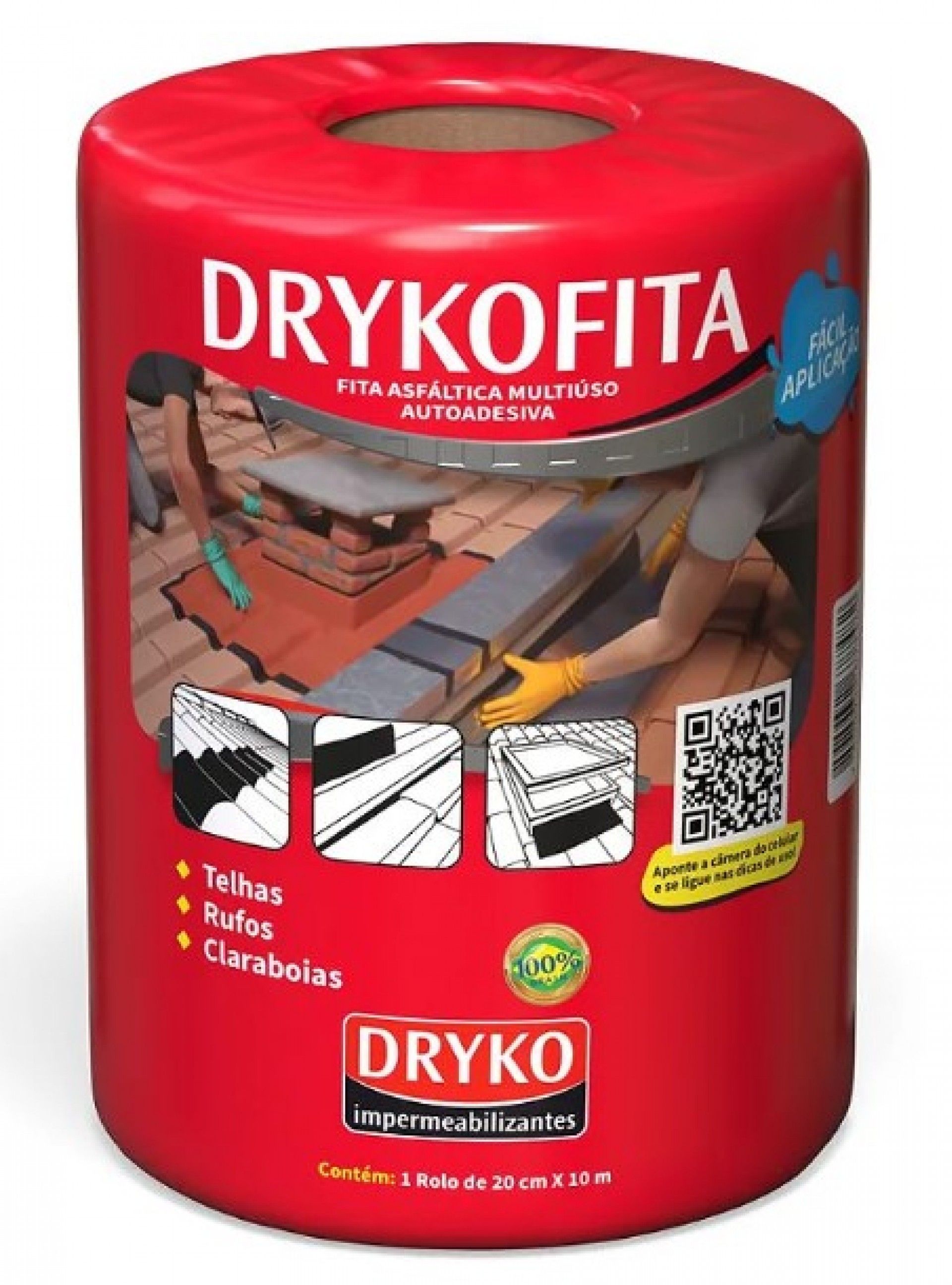 Adesivo Betuminoso 20cmx10m Aluminio