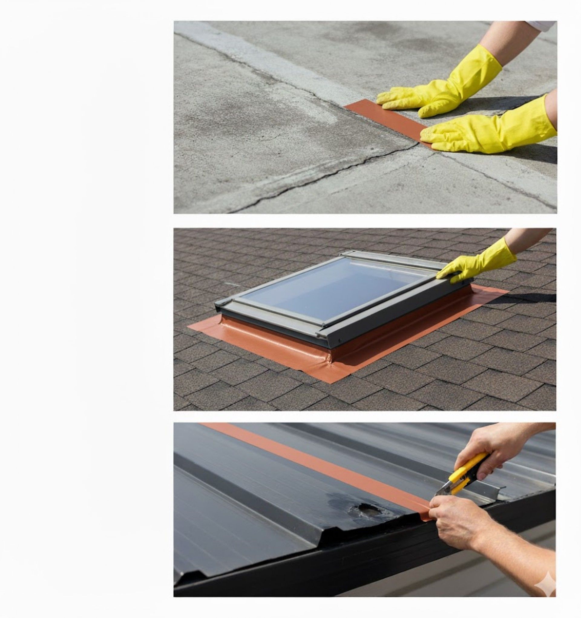 Adesivo Betuminoso 30cmx10m Terracota