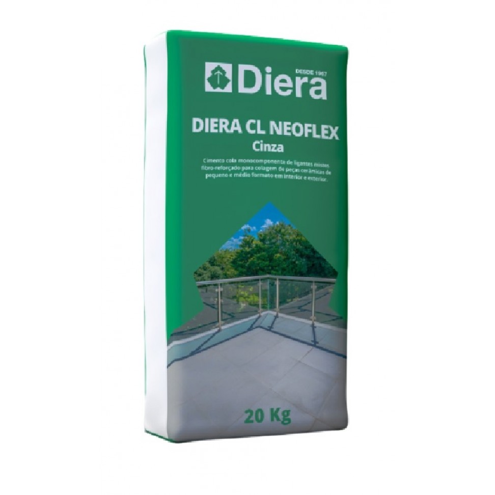 Cimento cola Diera CL Neoflex Cinza 20 kg