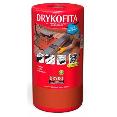 Adesivo Betuminoso 30cmx10m Terracota