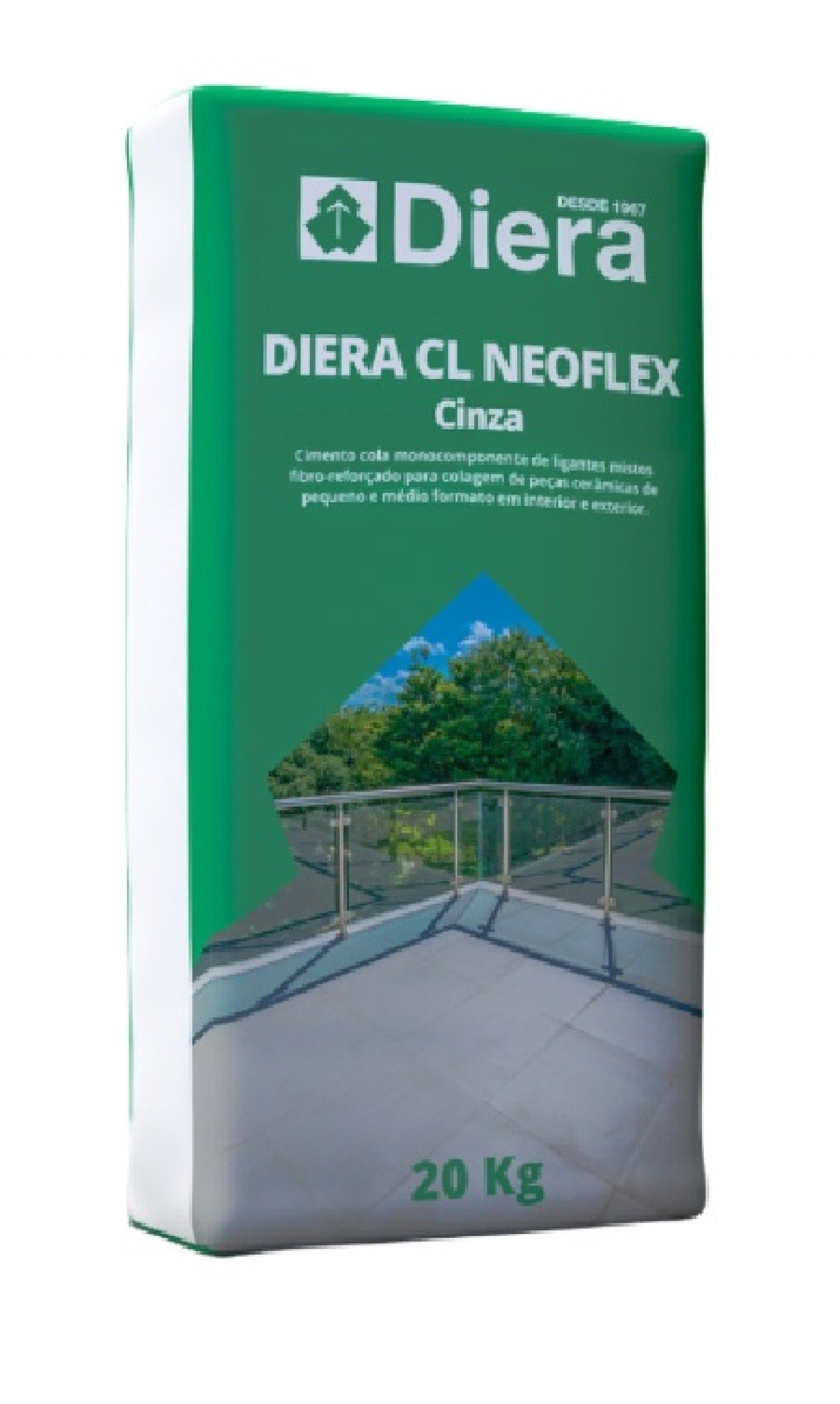 Cimento Cola Diera CL Neoflex Cinza 20kg