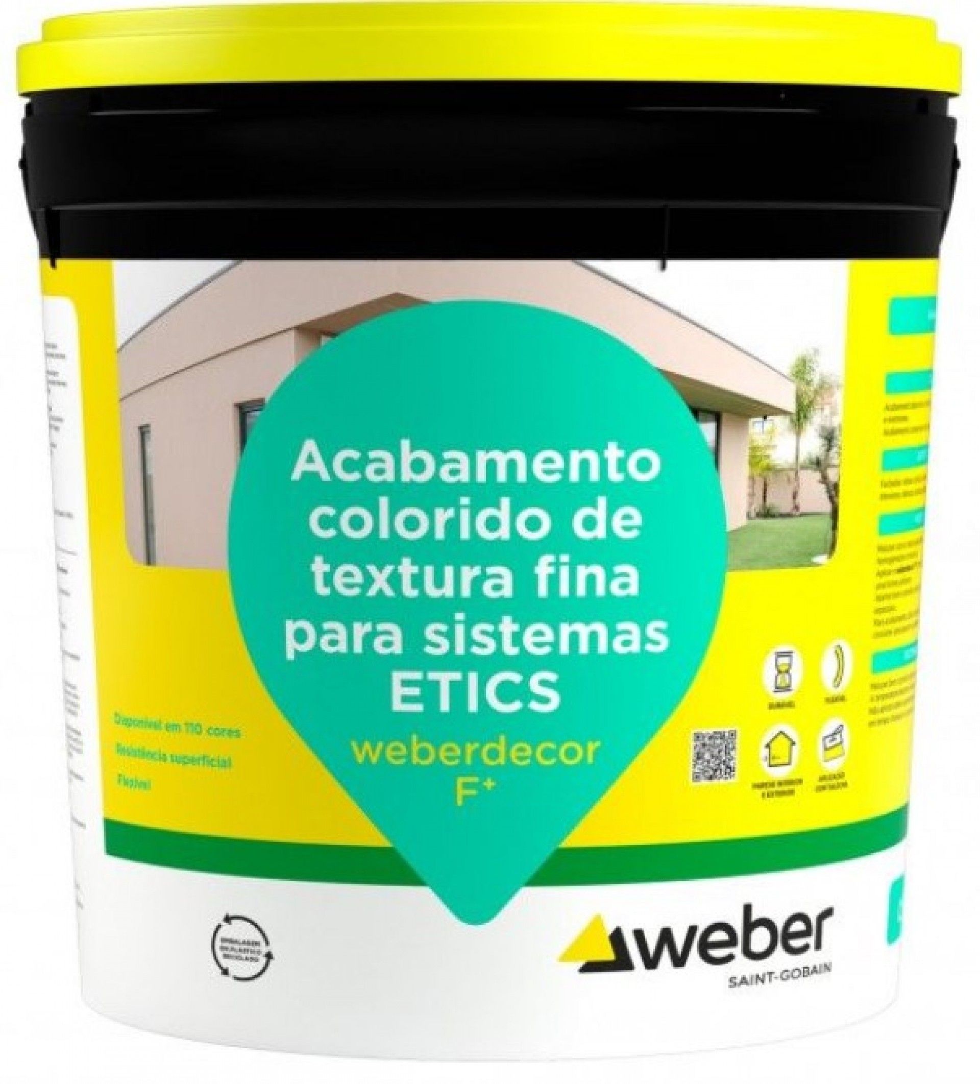 Acabamento ETICS Decor F+ Branco 0919 25kg