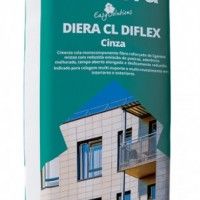 Cimento Cola Diera CL Diflex Cinza 20kg Cimento Cola Diera CL Diflex Cinza 20kg