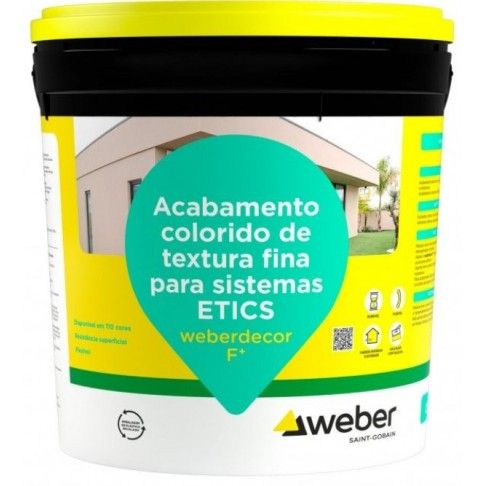 Acabamento ETICS Decor F+ Branco 0919 25kg Acabamento ETICS Decor F+ Branco 0919 25kg