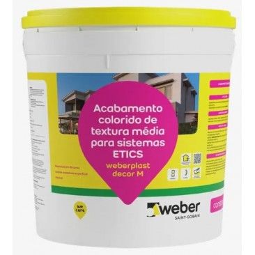 Acabamento ETICS Decor M+ Branco 0919 25kg