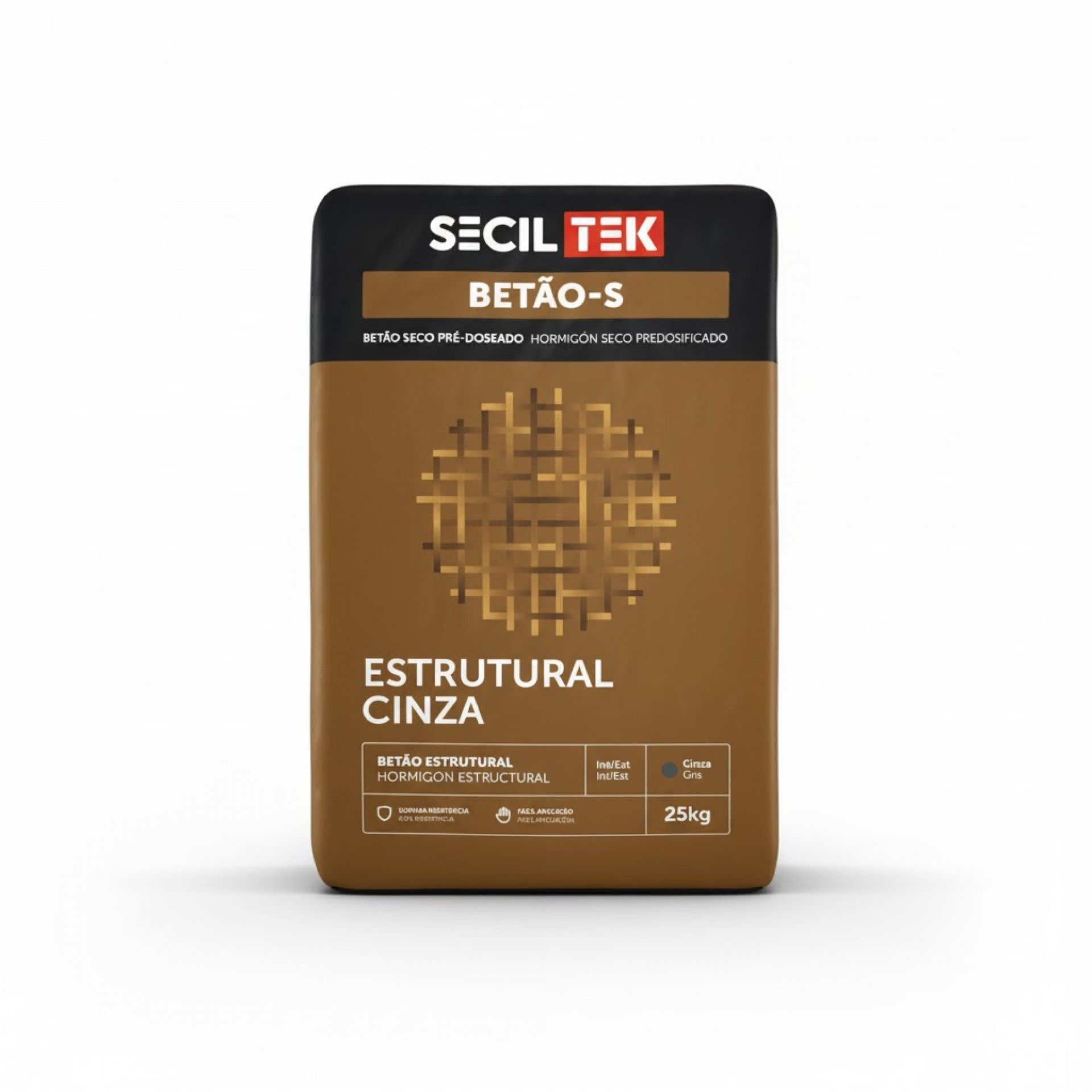 Betao-S Estrutural C30/37 Cinza 25kg