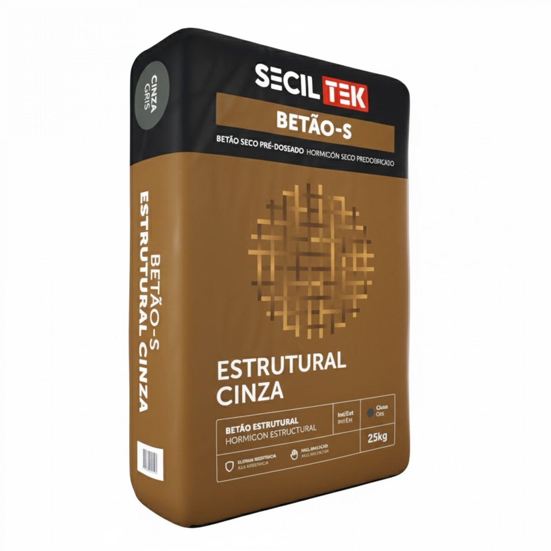 Betao-S Estrutural C30/37 Cinza 25kg