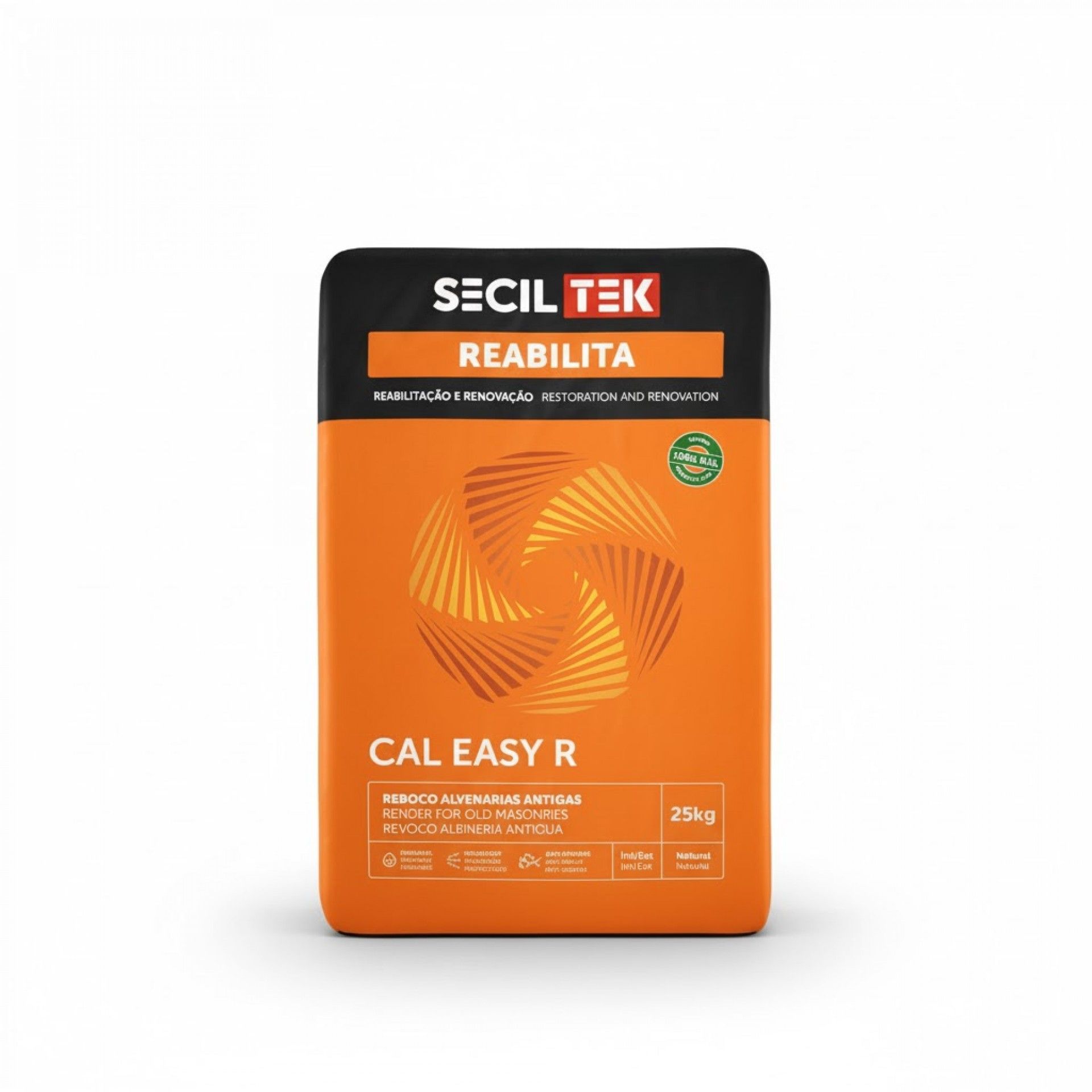 Argamassa Reabilita Cal Easy R Bege 25kg