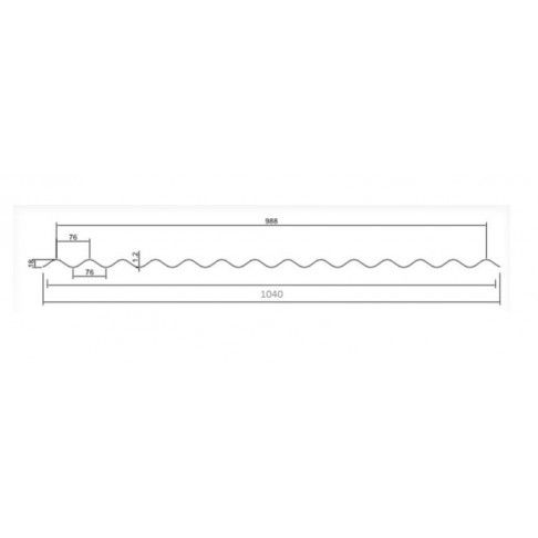 Cobertura Minionda 76/18 Antracite 104x200cm Cobertura Minionda 76/18 Antracite 104x200cm