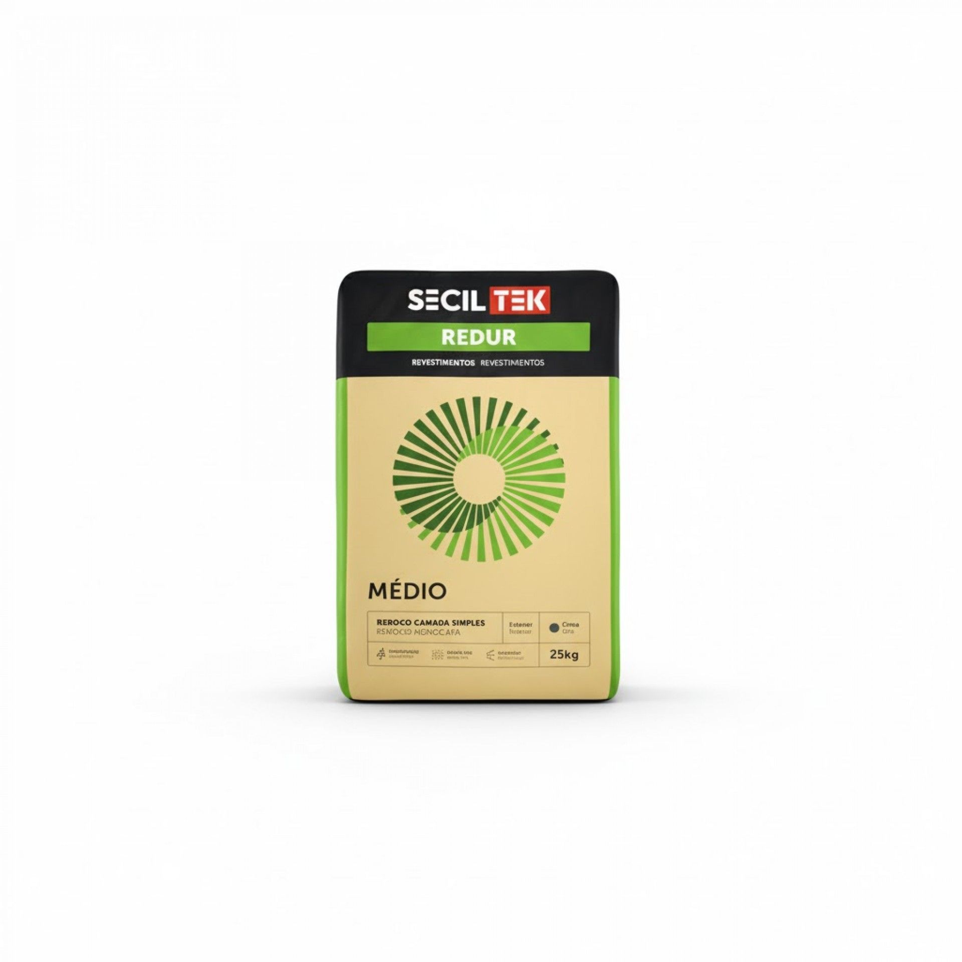 Reboco Redur Medio Exterior 25kg