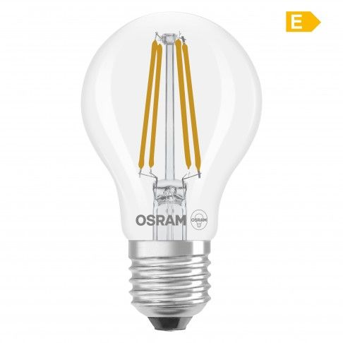 Lâmpada Led Osram E27 Fil 6.5w 4000k Pack 3 unidades Lâmpada Led Osram E27 Fil 6.5w 4000k Pack 3 unidades