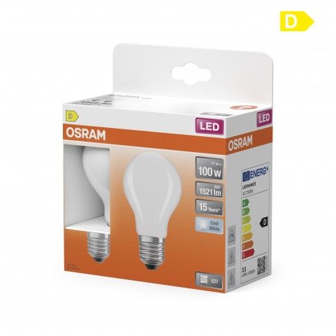 Lmpada A60 E27 1521lm 4000k 11w 2unid.