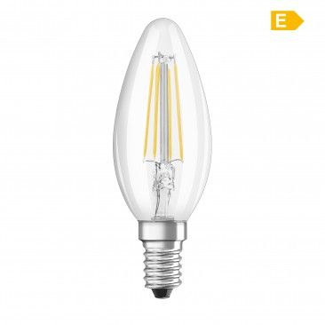 Lmpada Cand Fil E14 4000k 4w 2unid.