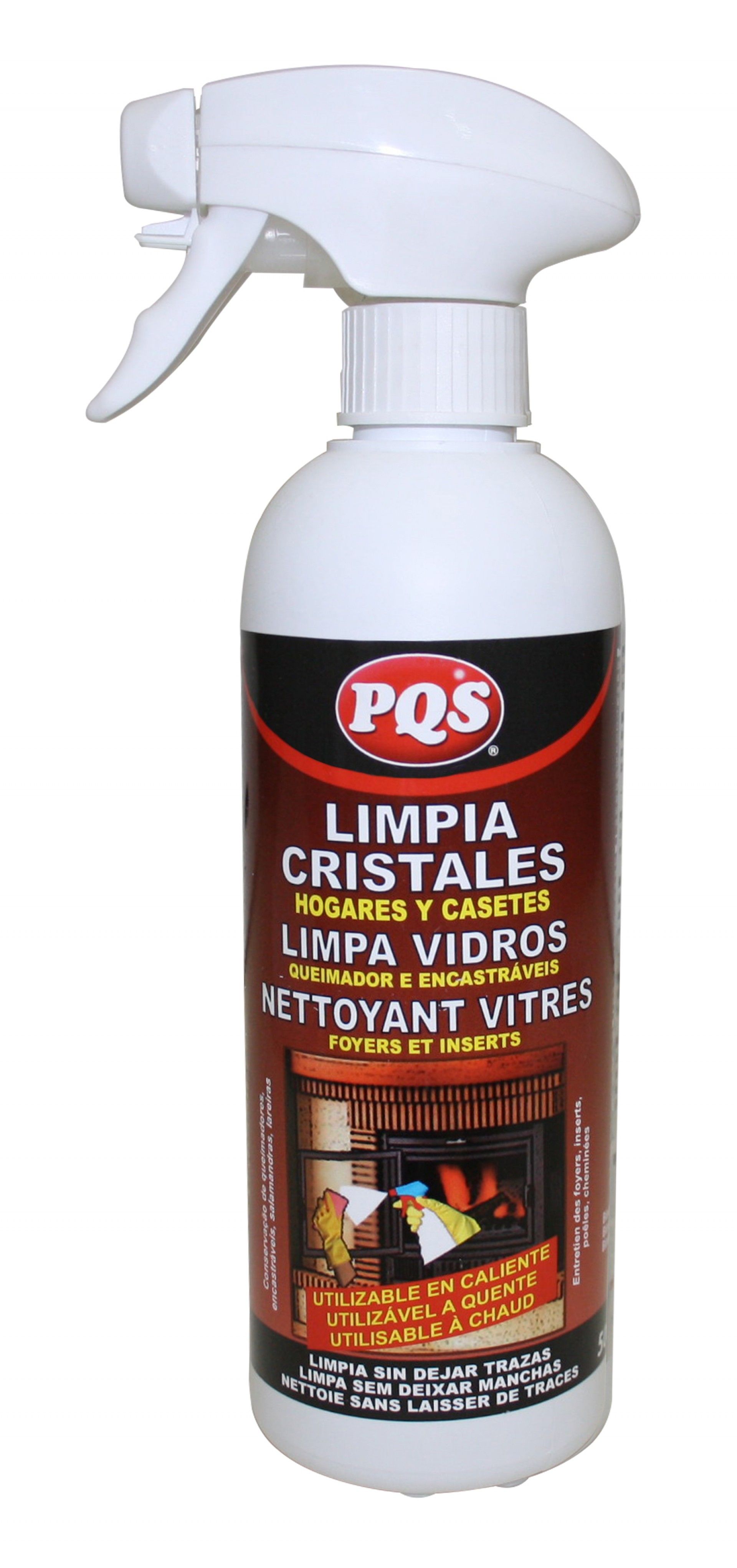 Spray Limpa Vidros Pistola 500ml