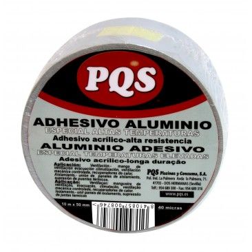 Fita Aluminio Adesivo Acrilico 50mm 10m