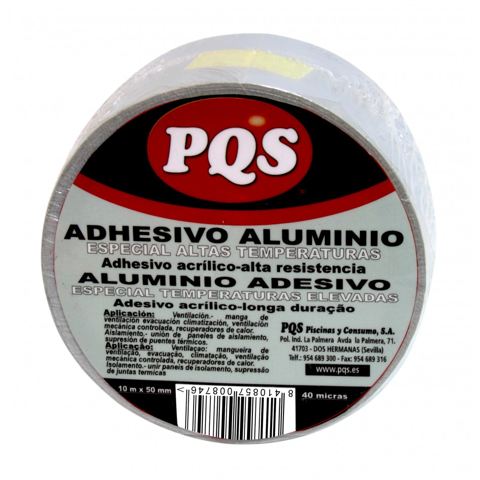 Fita Aluminio Adesivo Acrilico 50mm 10m Fita Aluminio Adesivo Acrilico 50mm 10m