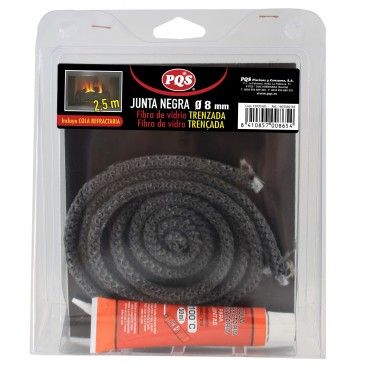 Junta Fibra Vidro para porta 8mm Junta Fibra Vidro para porta 8mm