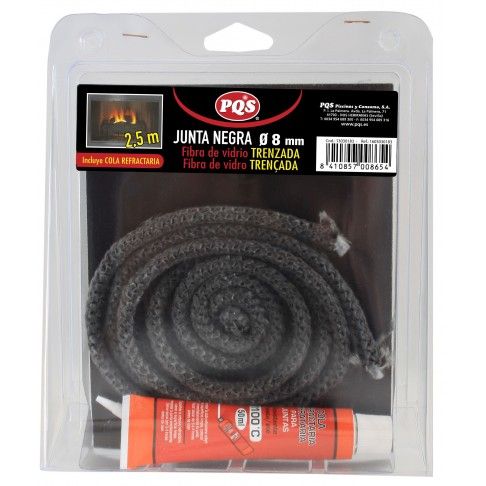 Junta Fibra Vidro para porta 8mm Junta Fibra Vidro para porta 8mm