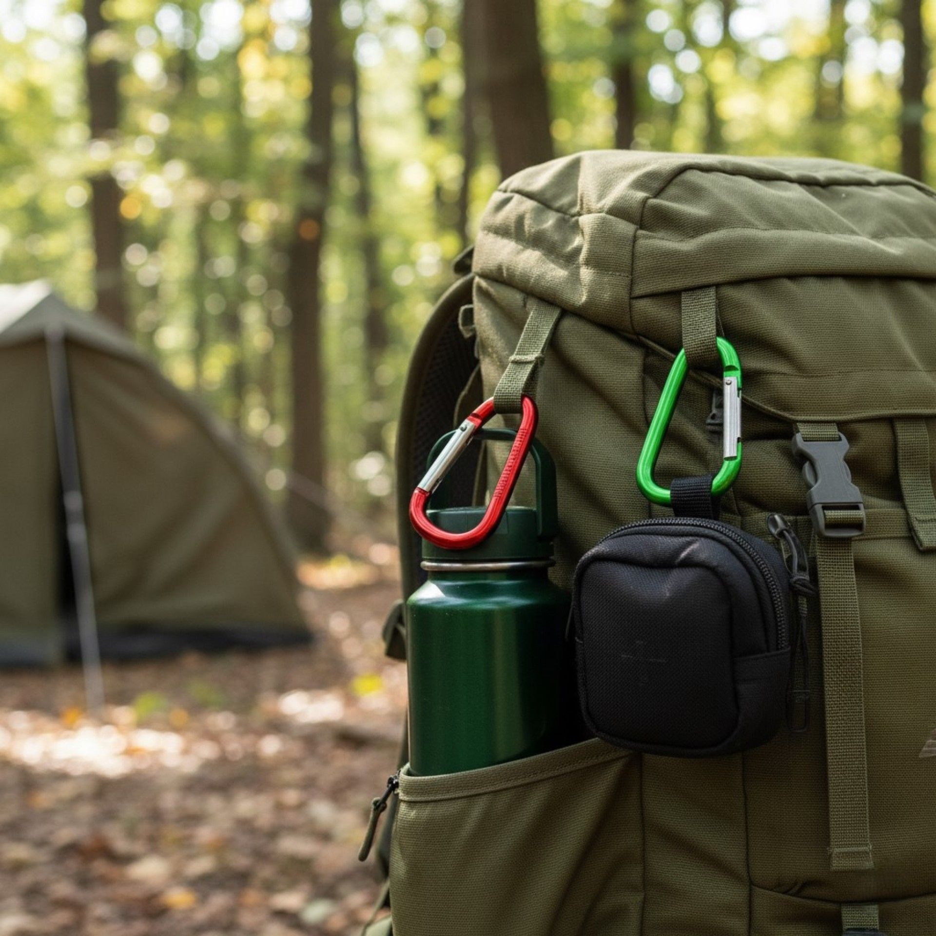 Mosquetão Alumínio 6x60mm 2un