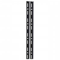 Perfil P/Suporte Simples Preto 200cm 2un