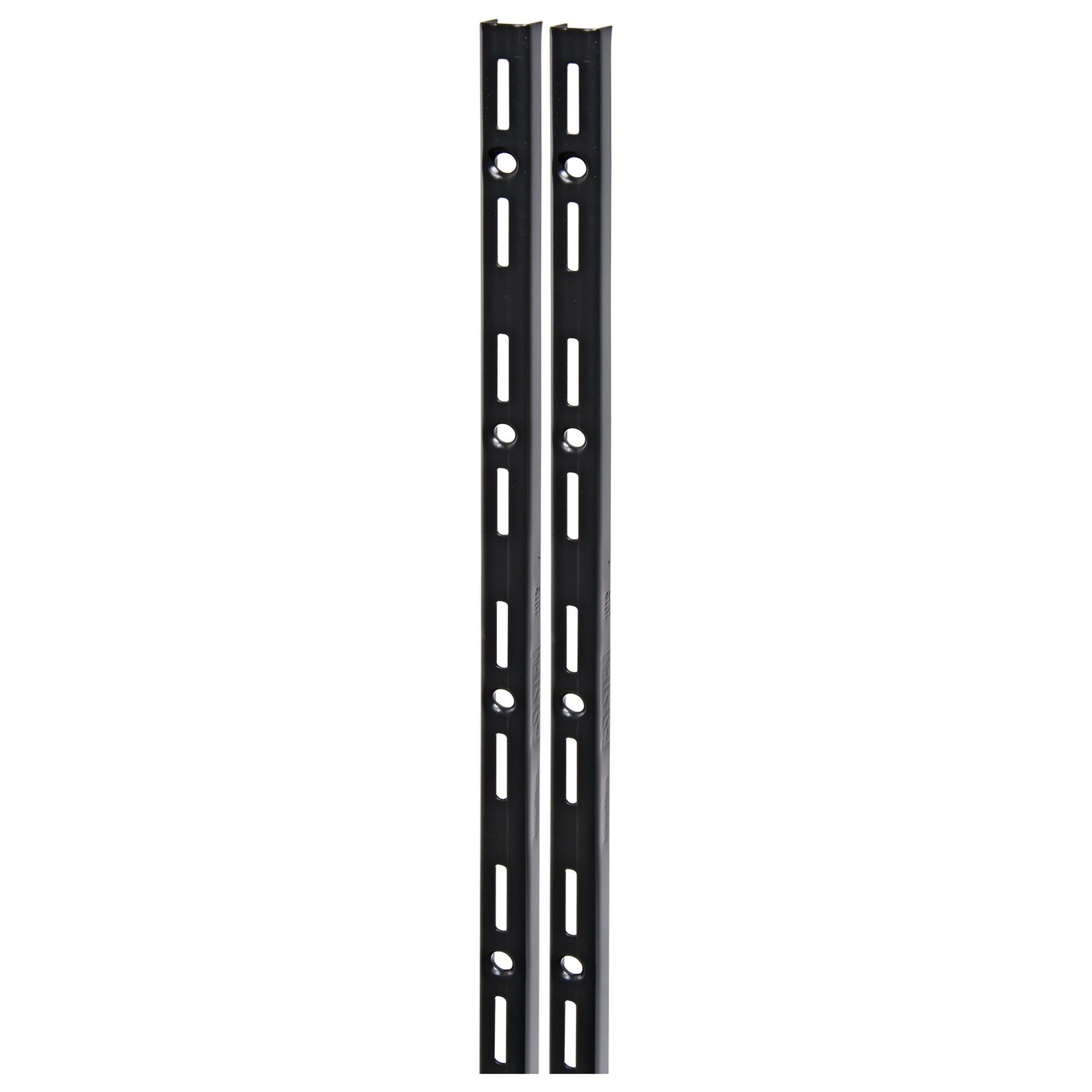 Perfil P/Suporte Simples Preto 50cm 2un