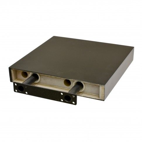 Prateleira Fixa��o Invis�vel 23.5x23.5x3.8cm Preto