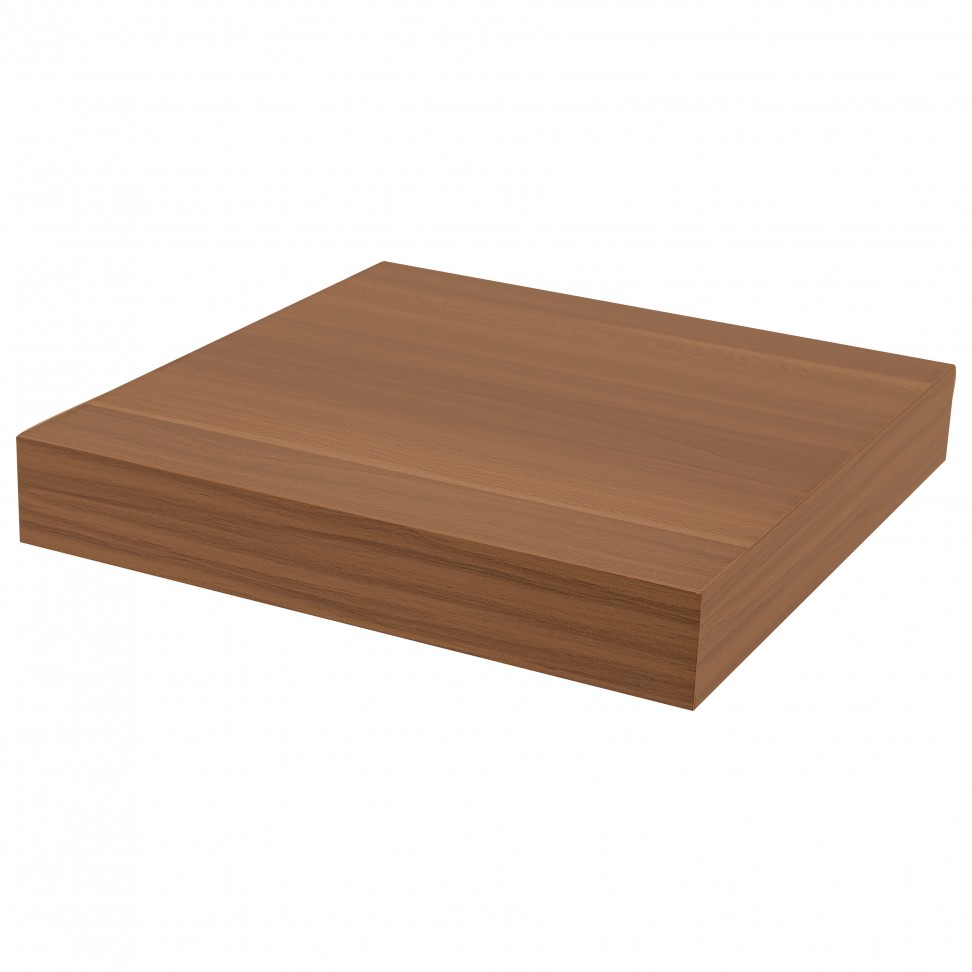 Prateleira Fixação Invisível 23.5x23.5x3.8cm Rustico Prateleira Fixação Invisível 23.5x23.5x3.8cm Rustico