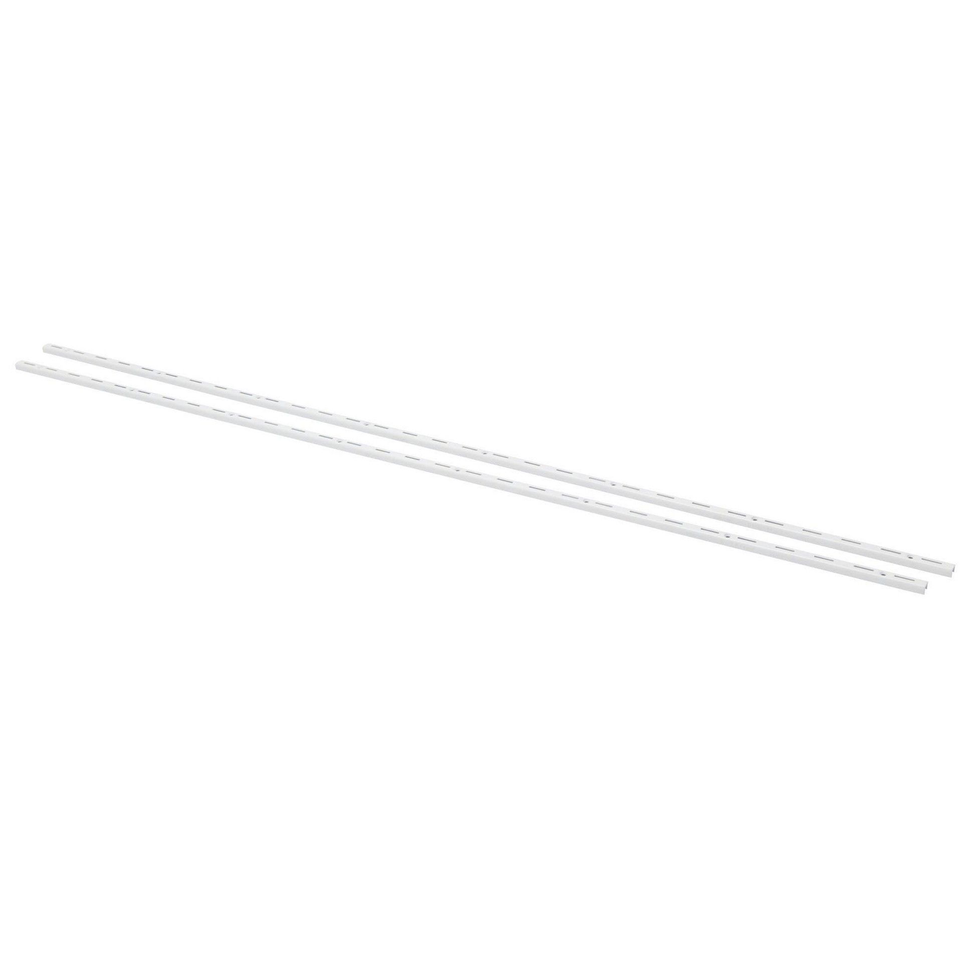 Perfil P/Suporte Simples Branco 150cm 2un