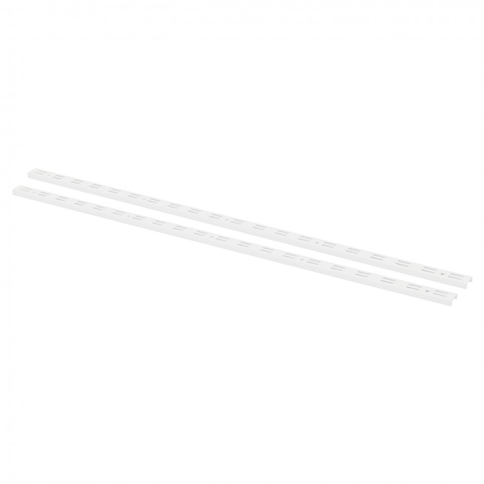 Perfil P/Suporte Duplo Branco 100cm 2un Perfil P/Suporte Duplo Branco 100cm 2un
