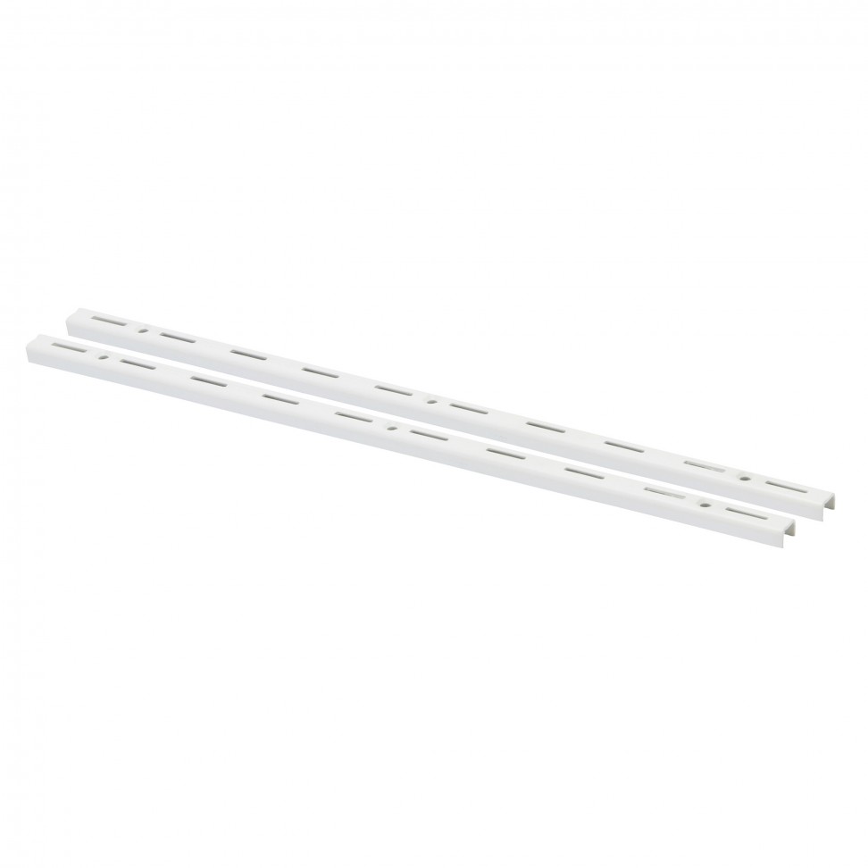 Perfil P/Suporte Simples Branco 50cm 2un