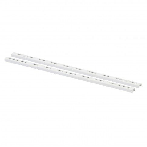 Perfil P/Suporte Simples Branco 50cm 2un