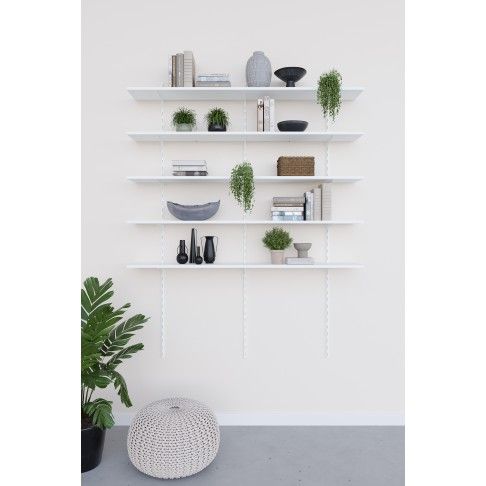 Perfil P/Suporte Simples Branco 50cm 2un