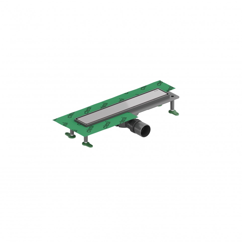 Calha Duche Line Grelha+Tela 40x6cm Calha Duche Line Grelha+Tela 40x6cm