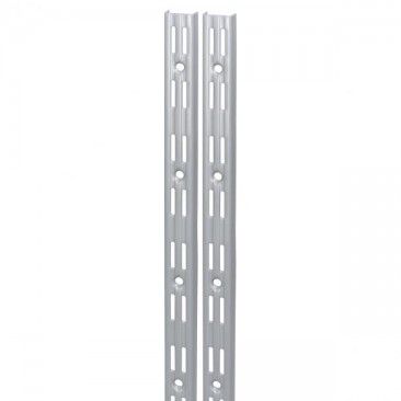 Perfis P/Suporte Duplo Prata 100 Cm 2un