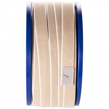 Fita Persiana 23mm Beje/Cinza 1m