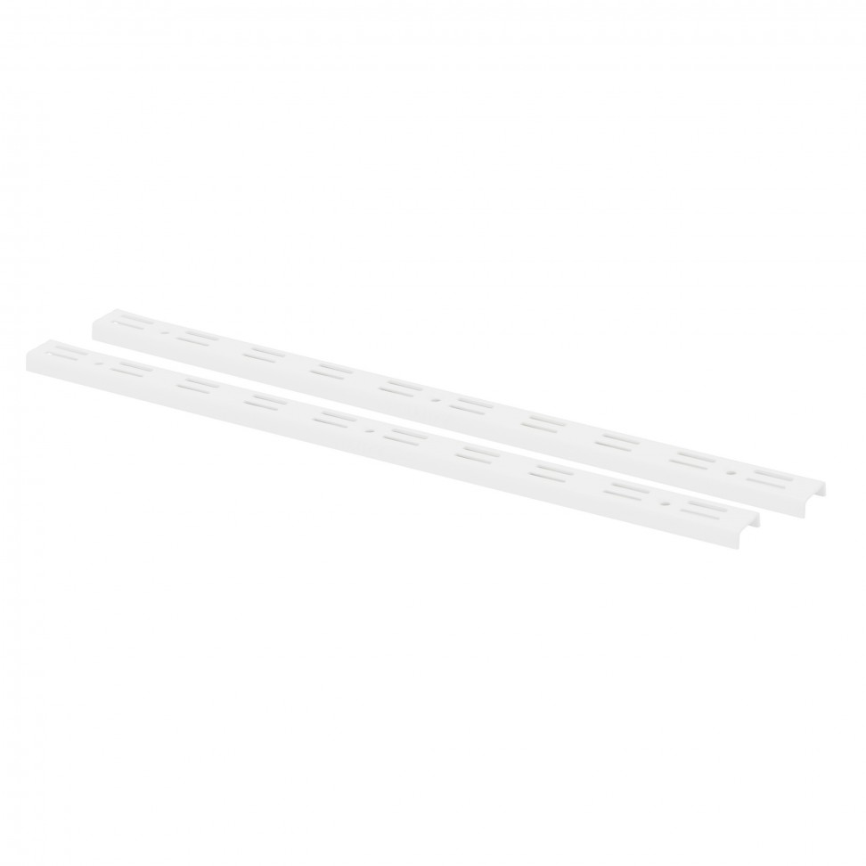 Perfil P/Suporte Duplo Branco 150cm 2un Perfil P/Suporte Duplo Branco 150cm 2un