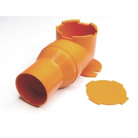 Terminal com encaixe plástico Terminal com encaixe plástico