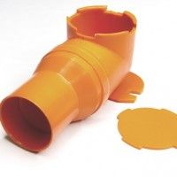 Terminal com encaixe plástico Terminal com encaixe plástico