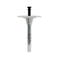 Bucha Nylon Fixação Painel com Prego 90mm 50un Bucha Nylon Fixação Painel com Prego 90mm 50un