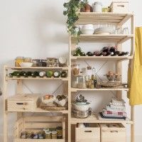 Estante Pinho Evoution 5 Prateleiras 174.5x38x76.5cm Estante Pinho Evoution 5 Prateleiras 174.5x38x76.5cm