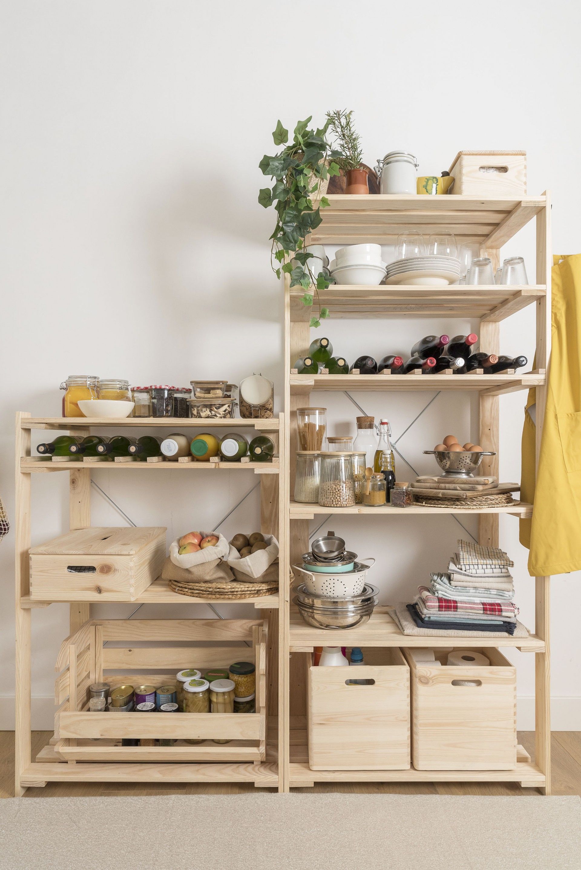 Estante Pinho Evoution 5 Prateleiras 174.5x38x76.5cm