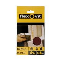 Lixa Velcro Trg Grão 50 95x145mm 6un Lixa Velcro Trg Grão 50 95x145mm 6un