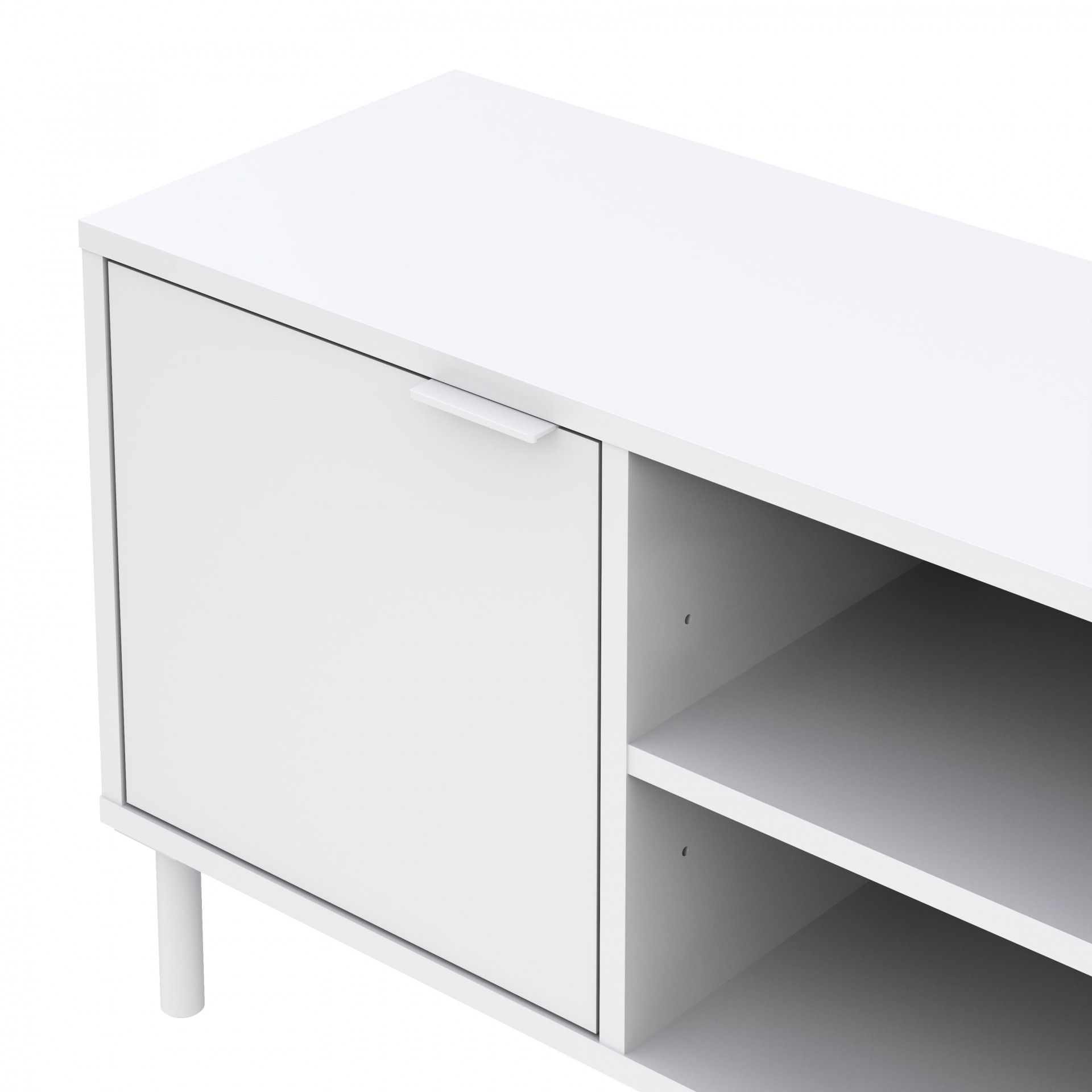 Aparador Chicago 77x180x40cm Branco