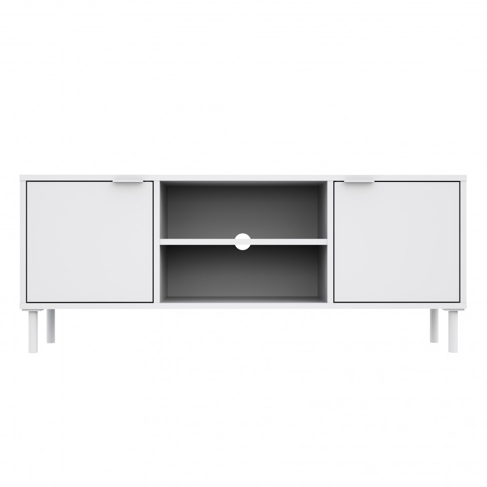 Móvel Tv Chicago 46x120x30cm Branco Móvel Tv Chicago 46x120x30cm Branco