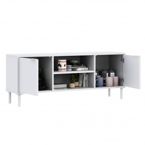 Mvel Tv Chicago 46x120x30cm Branco